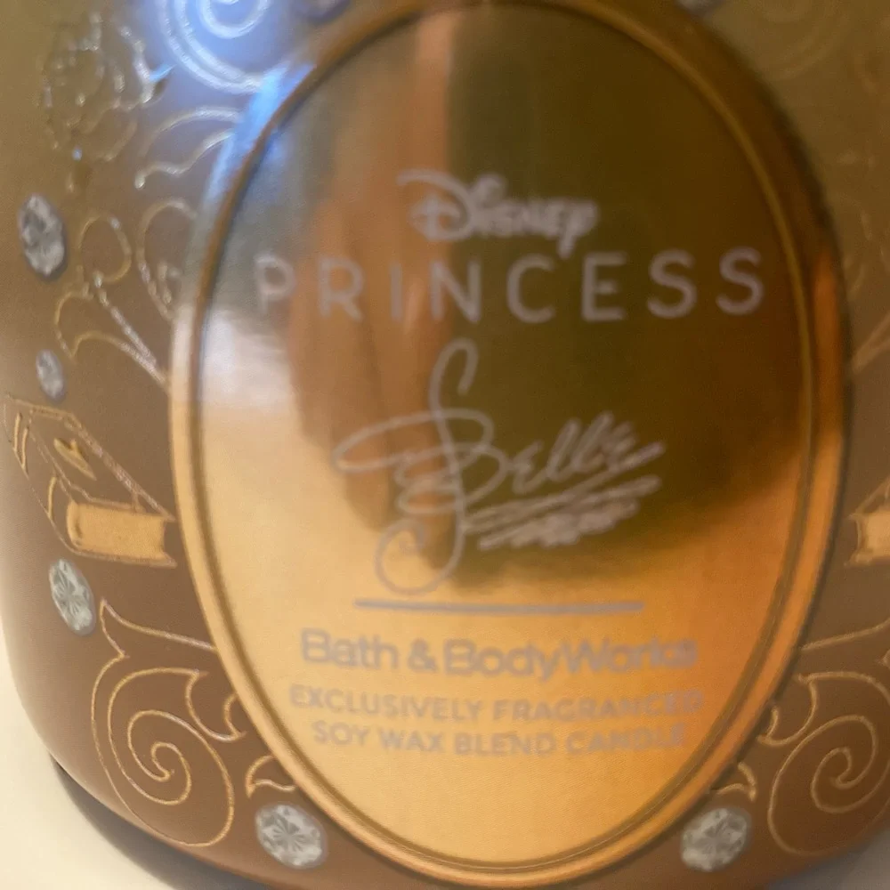 Bath & Body Works Disney Princess Belle 3 wick candle